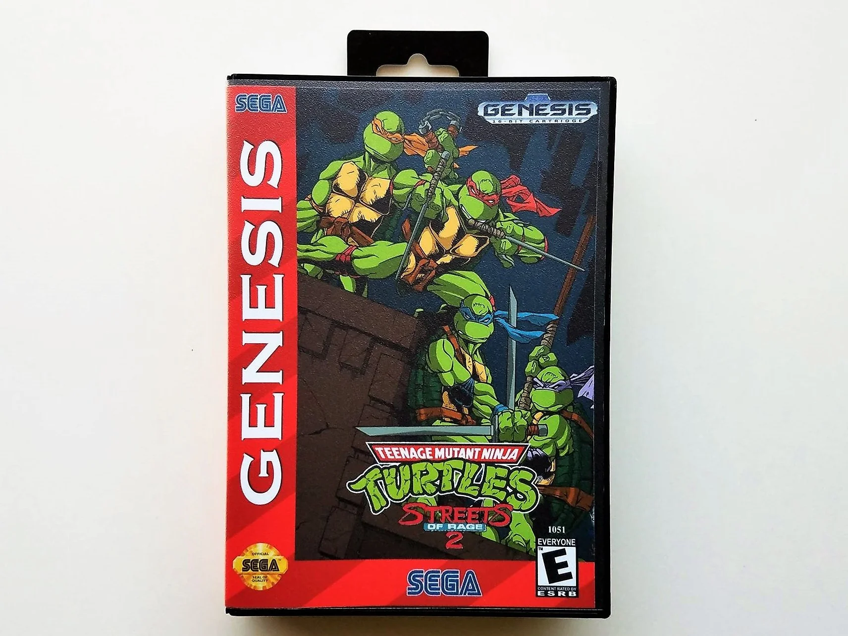 TMNT in Streets of Rage 2 - (Sega Genesis) - Image 2